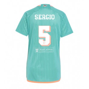 Billiga Inter Miami Sergio Busquets #5 Tredjeställ Dam 2024-25 Kortärmad